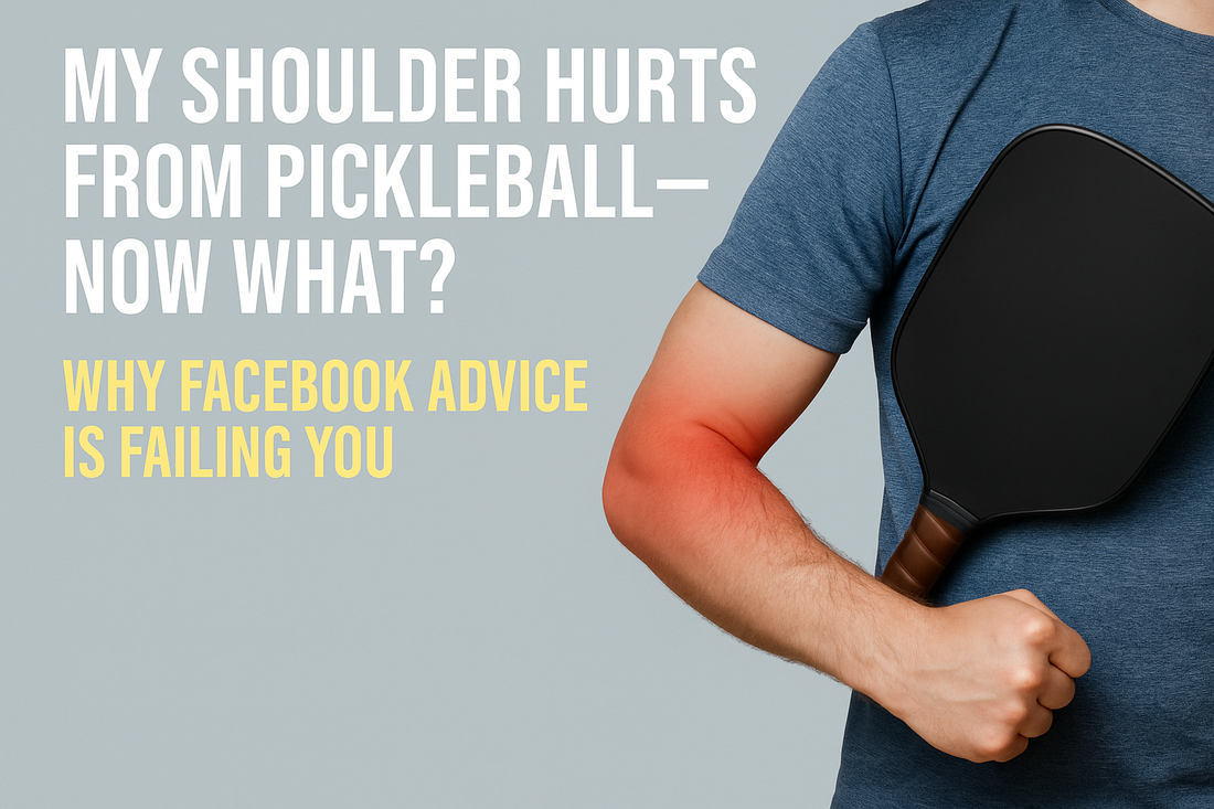 "My Shoulder Hurts from Pickleball—Now What?” Why Facebook Advice Is Failing You