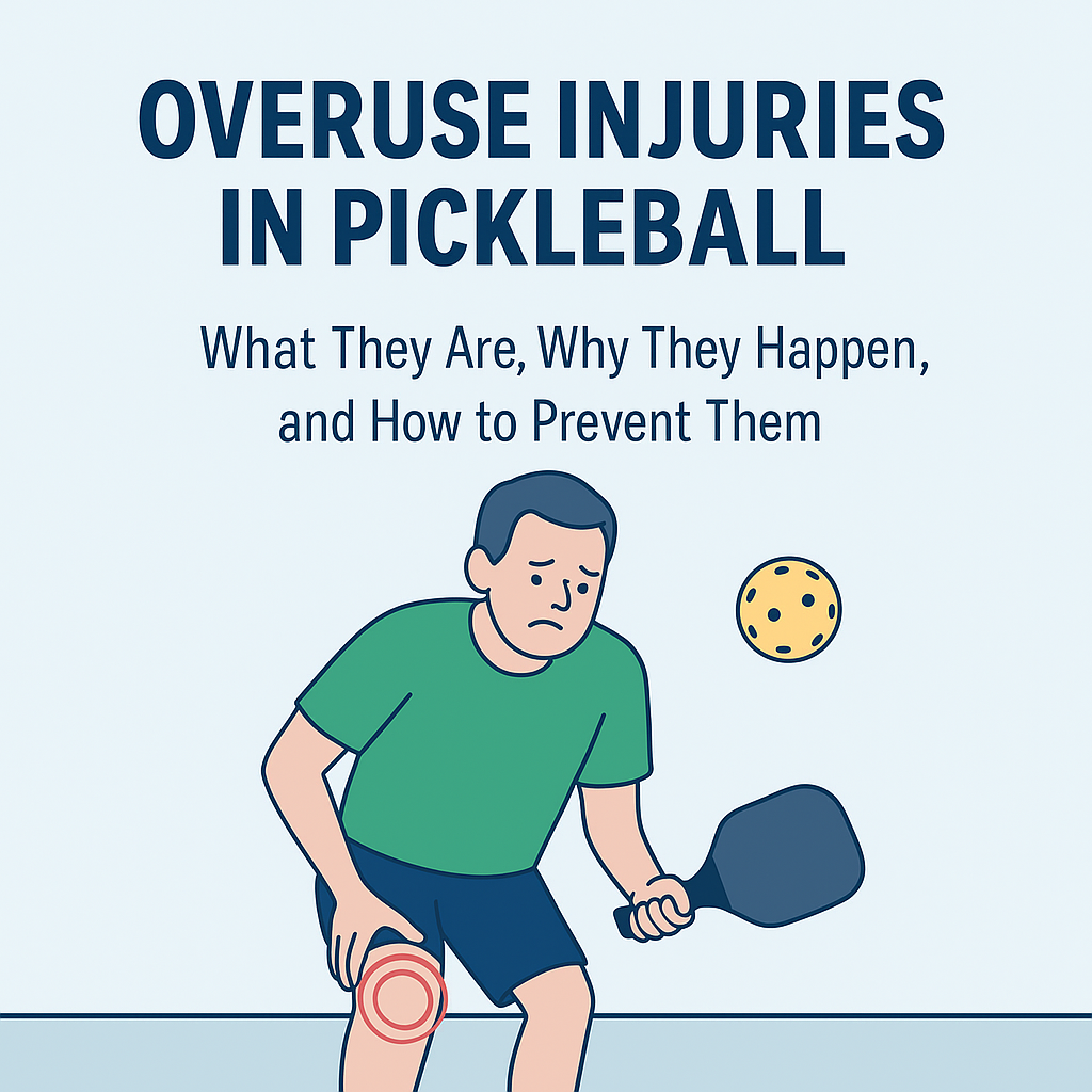 Overuse Injuries in Pickleball: What They Are, Why They Happen, and How to Prevent Them