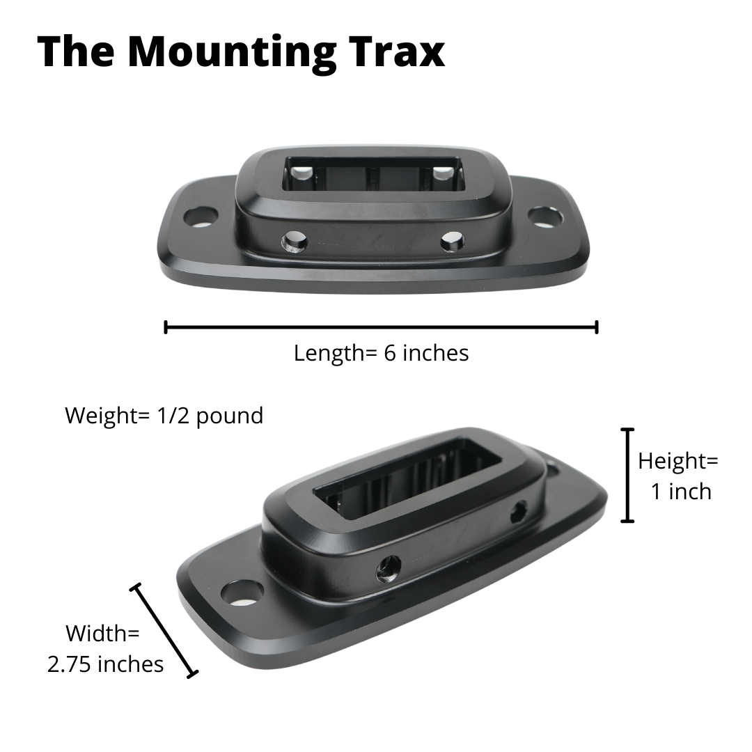 Single Mounting Trax (2 Pack)
